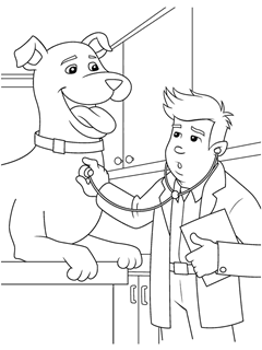 Careers free coloring pages