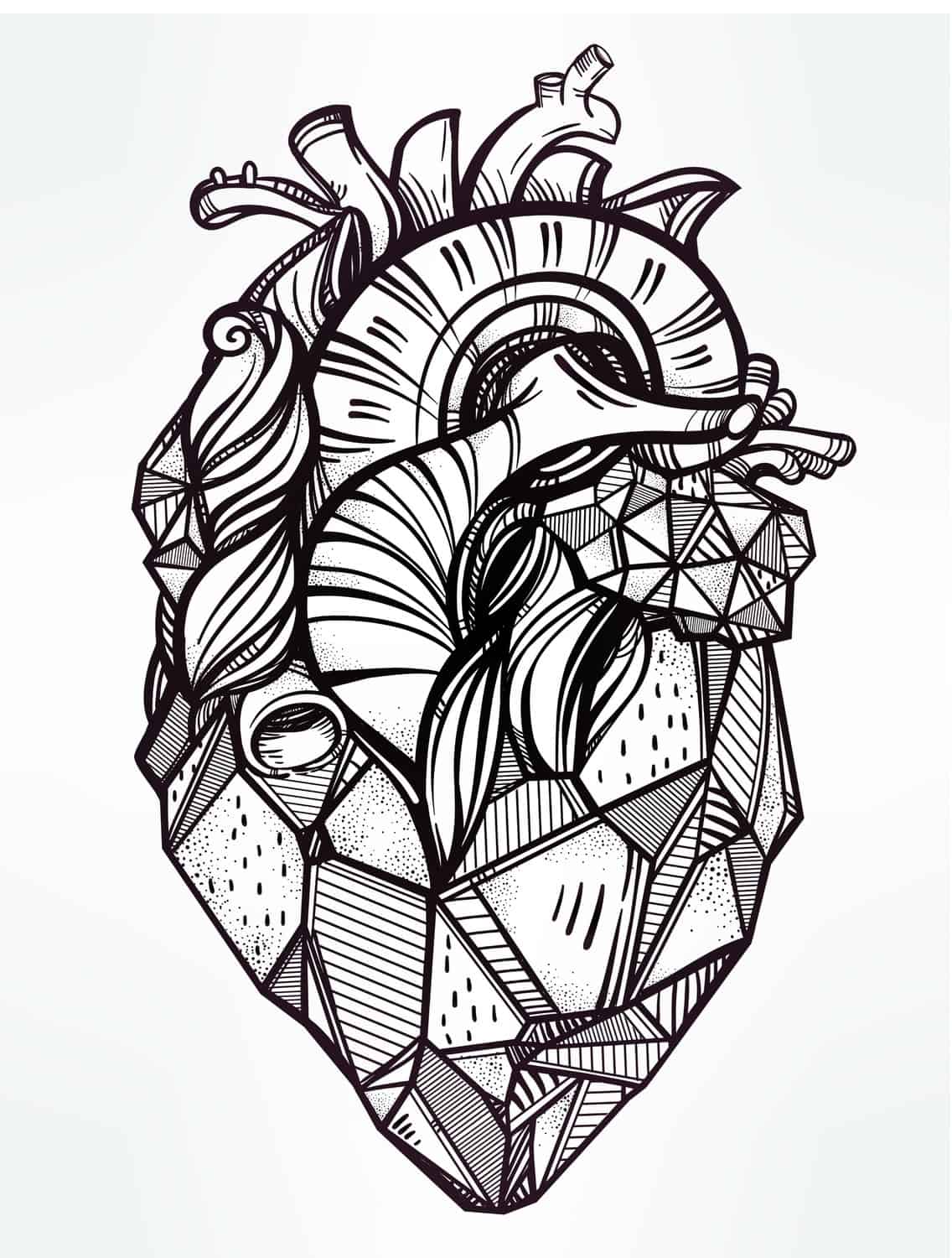 Free printable valentines adult coloring pages