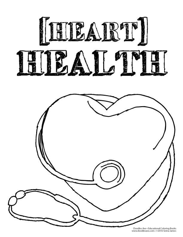 Heart health month heart coloring pages coloring pages for kids coloring pages