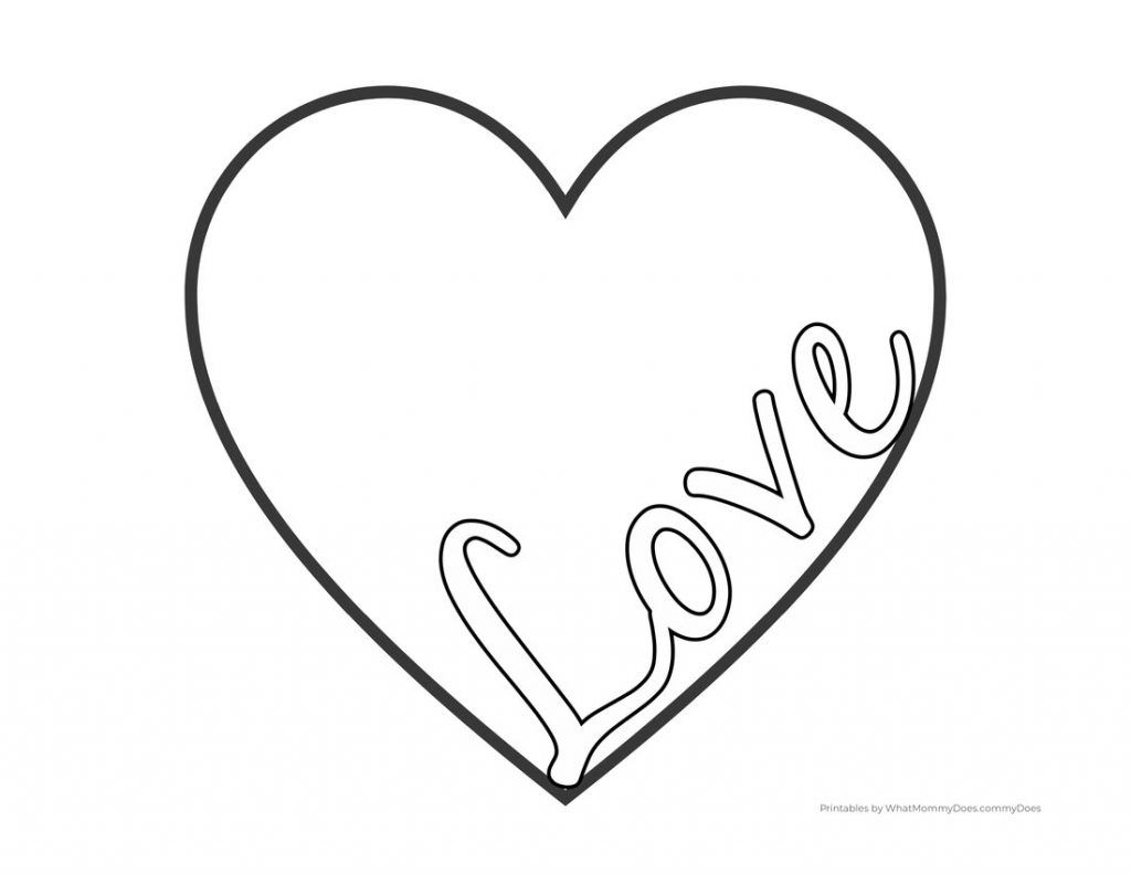 Love heart coloring pages free printables heart coloring pages love coloring pages heart printable