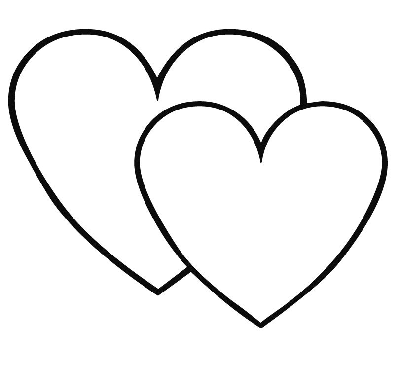 Valentine heart coloring pages