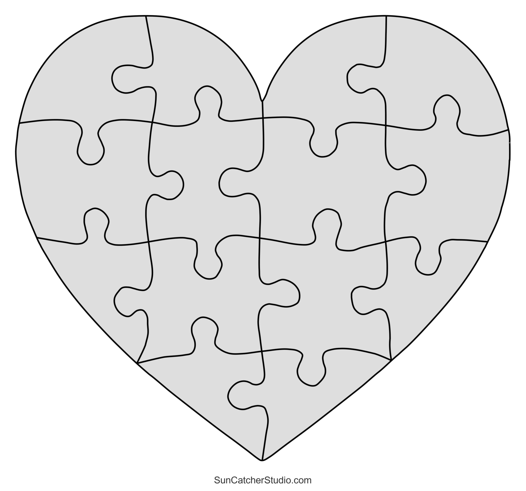 Diy jigsaw puzzles free patterns stencils templates â diy projects patterns monograms designs templates