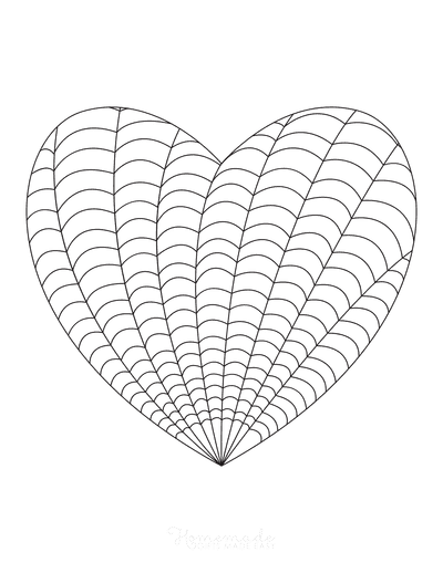 Best heart coloring pages for kids adults