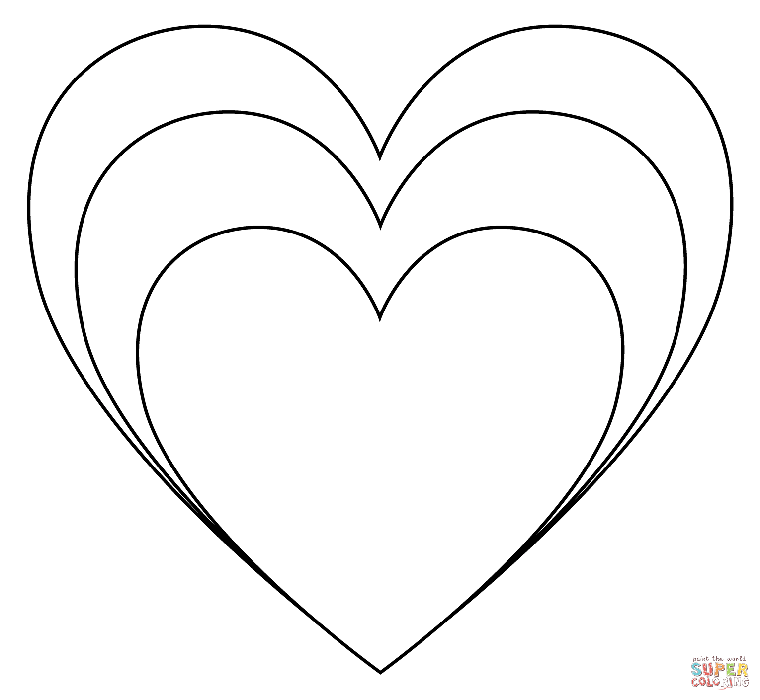 Growing heart emoji coloring page free printable coloring pages