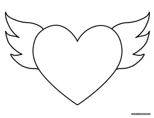 Heart coloring pages