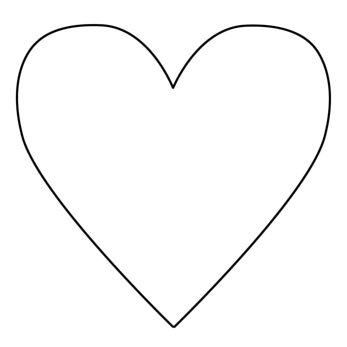 Free printable heart coloring pages for kids heart coloring pages shape coloring pages valentine coloring pages