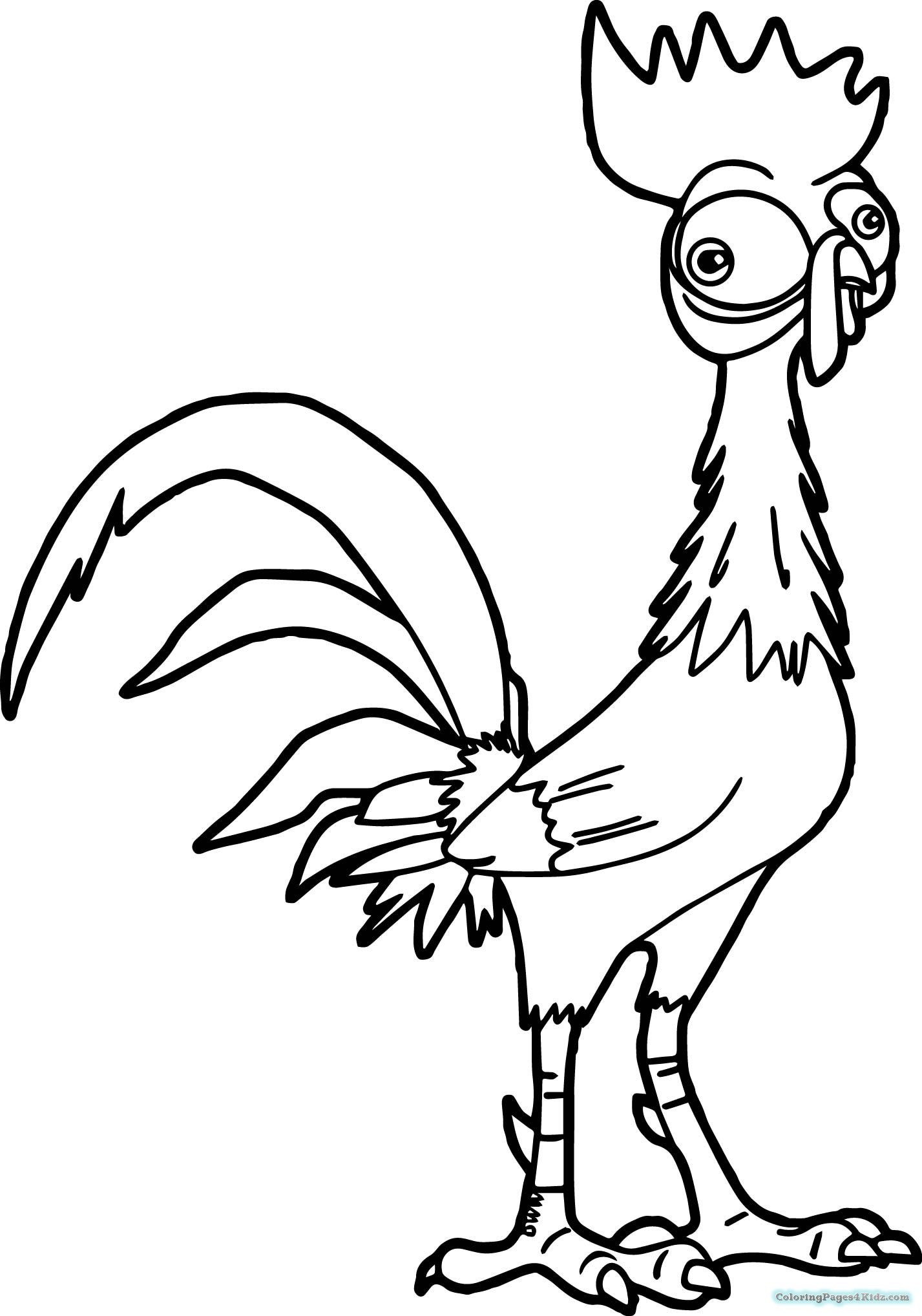 Hei hei printable disney coloring pages moana coloring pages disney coloring pages cartoon coloring pages