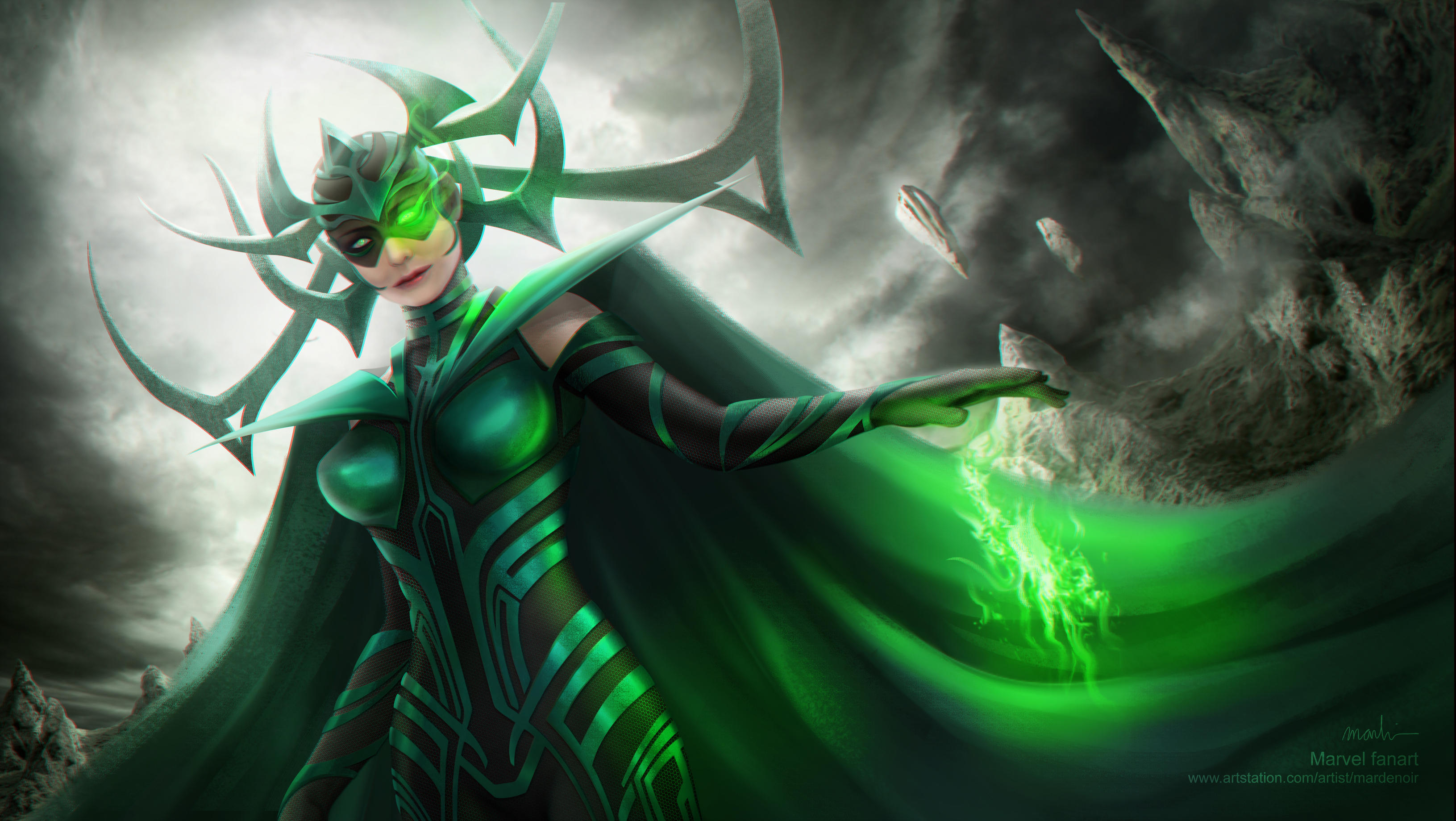 Thor ragnarok hela fanart hd superheroes k wallpapers images backgrounds photos and pictures