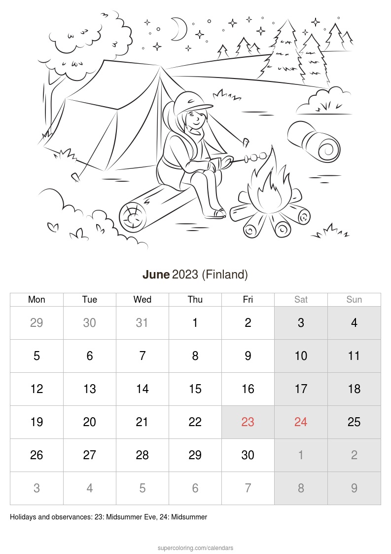 Kalender juni finland