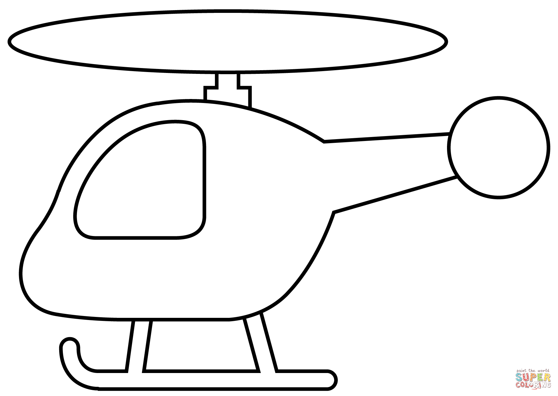 Helicopter emoji coloring page free printable coloring pages