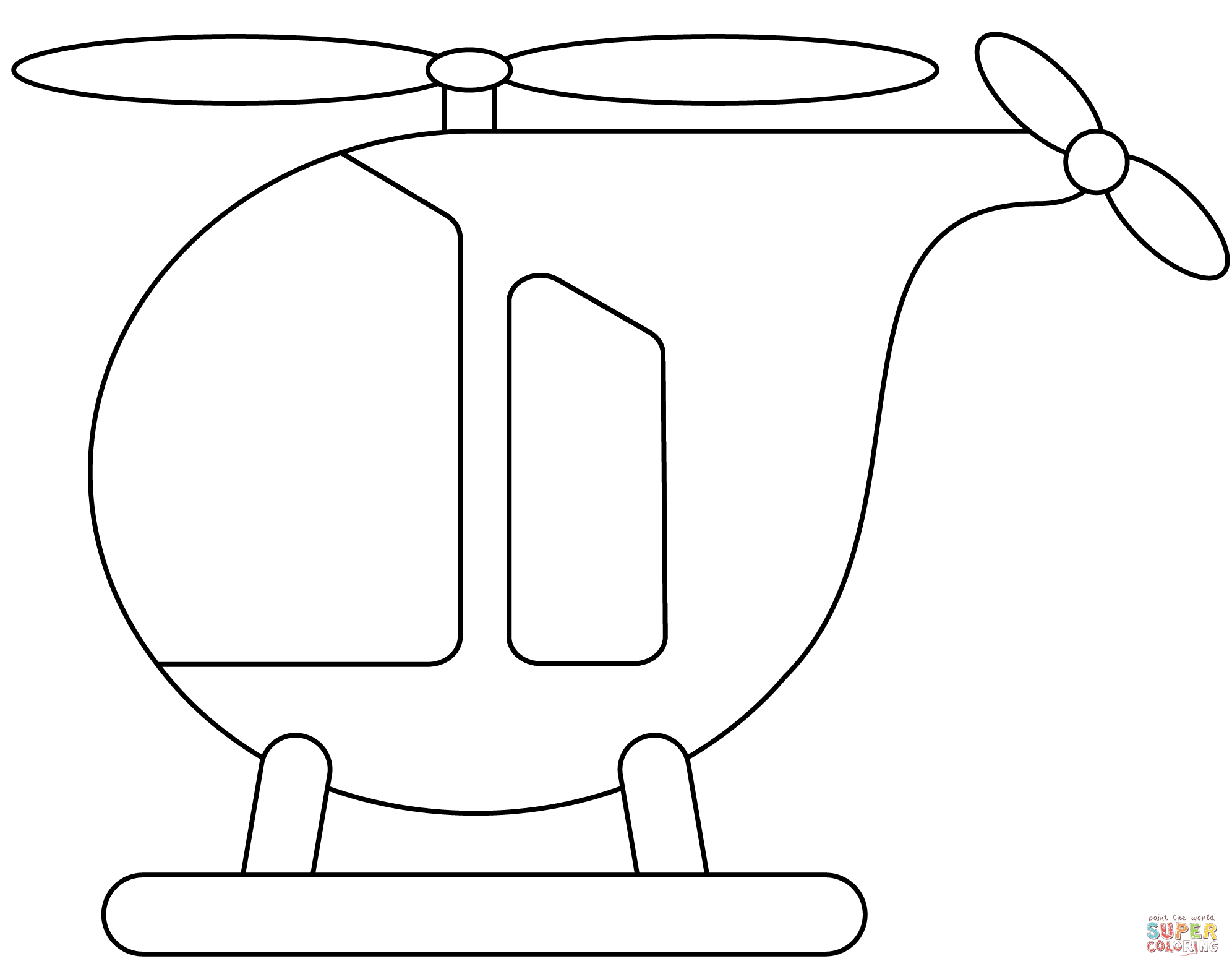 Helicopter emoji coloring page free printable coloring pages