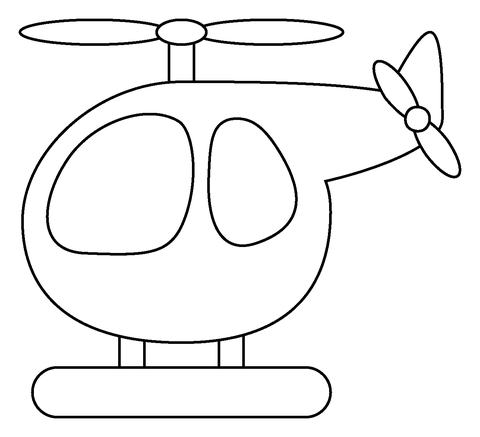 Helicopter emoji coloring page free printable coloring pages