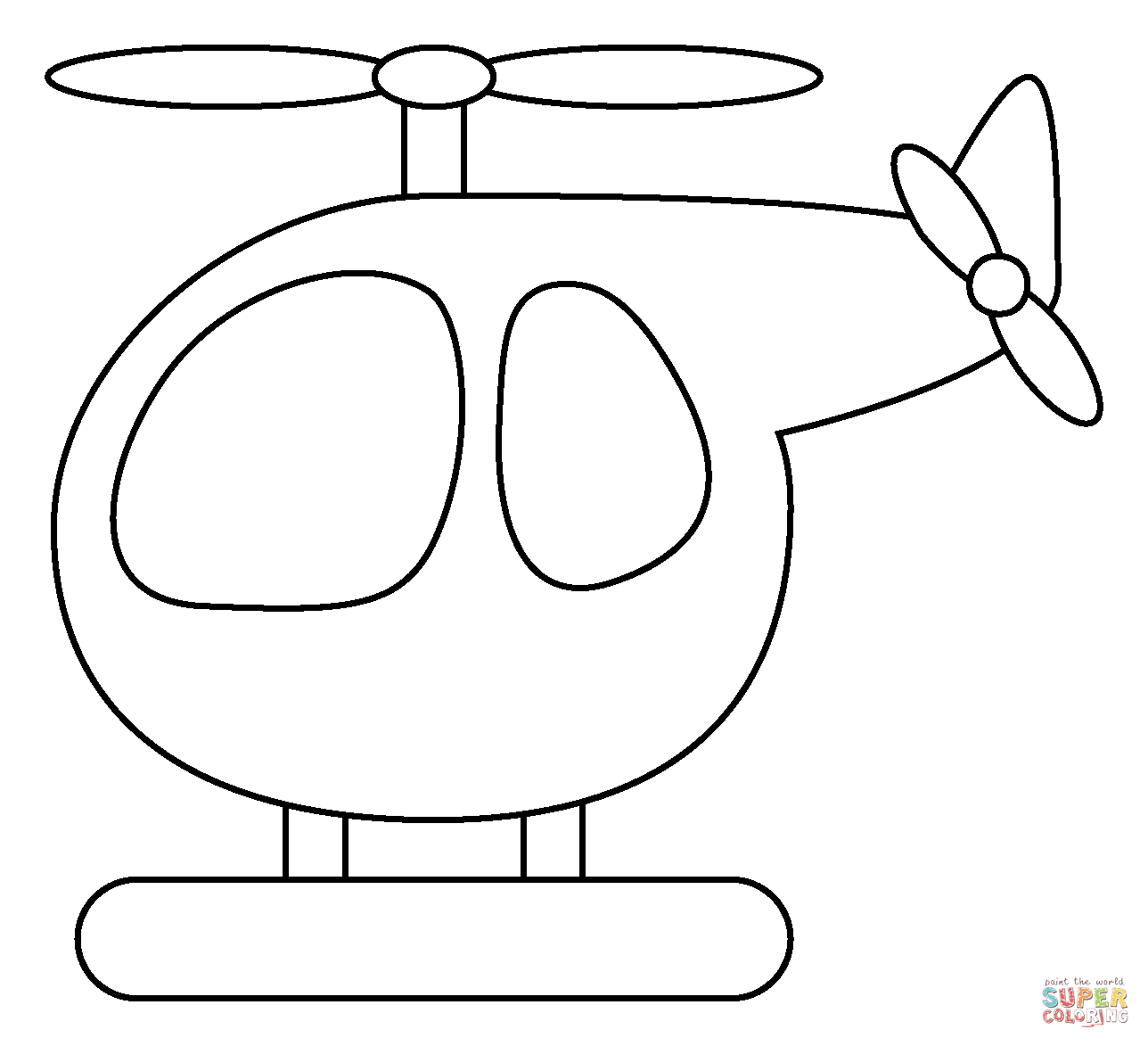 Helicopter emoji coloring page free printable coloring pages