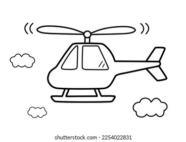 Helicopter coloring page photos and images