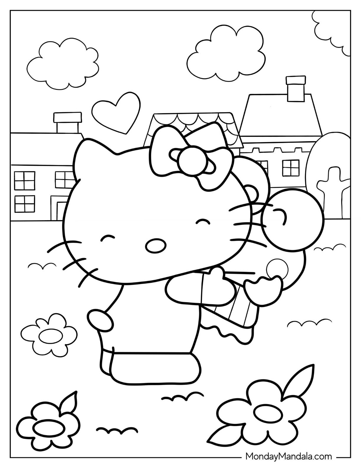 Keroppi coloring pages free pdf printables hello kitty colouring pages coloring pages hello kitty coloring