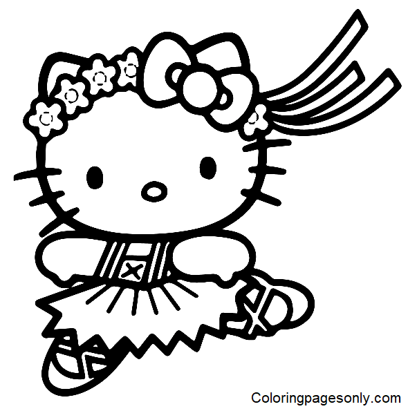 Dancing coloring pages printable for free download