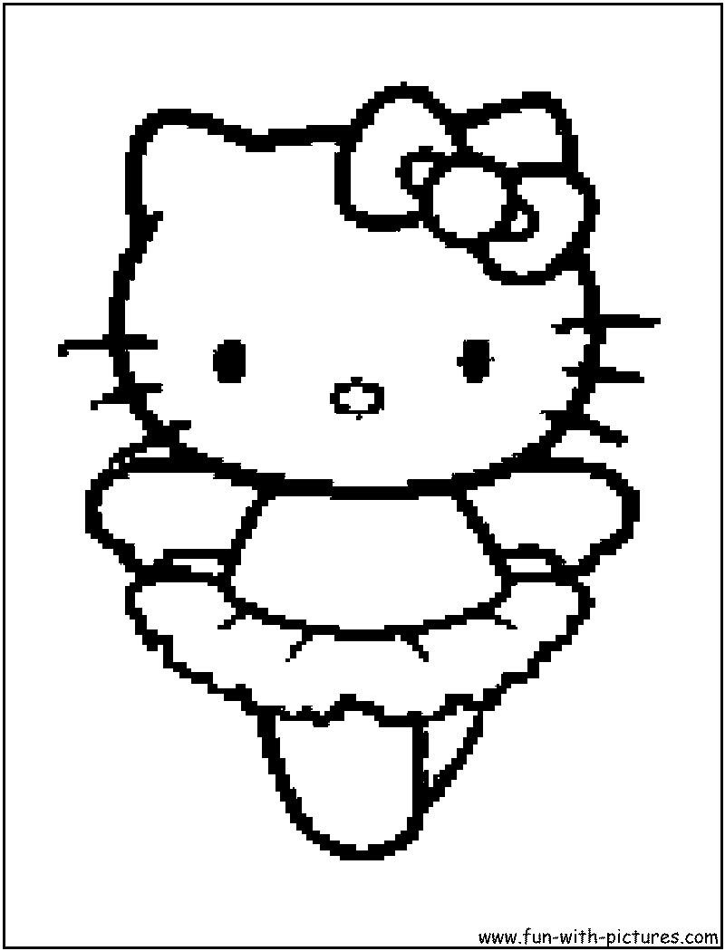 Hellokitty ballerina coloring page hello kitty colouring pages hello kitty coloring kitty coloring