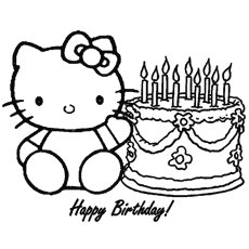 Top free printable hello kitty coloring pages online