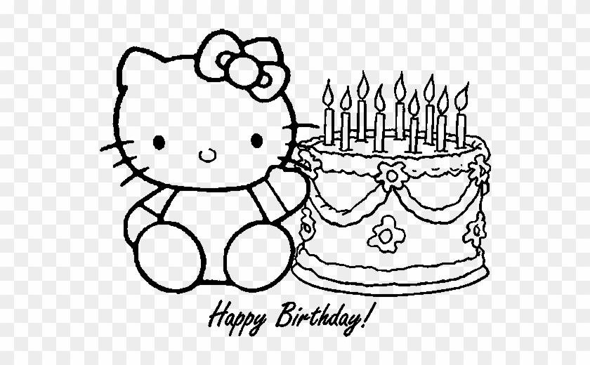 Happy birthday coloring pages coloringpages