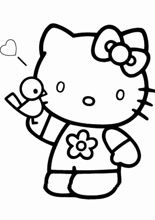 Free printable hello kitty coloring pages for kids hello kitty colouring pages hello kitty coloring kitty coloring