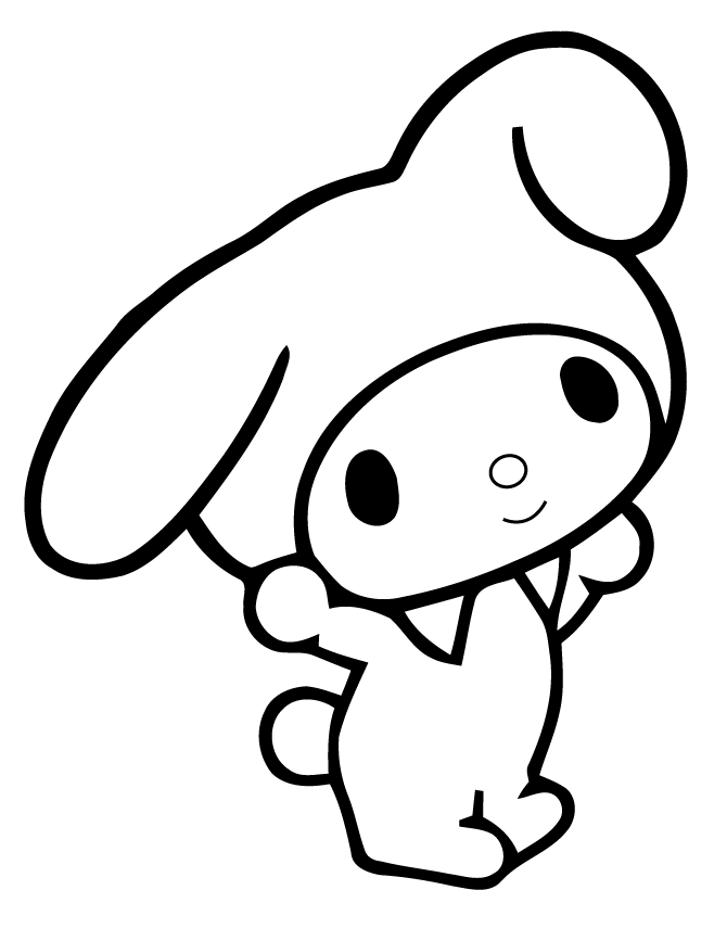 Kawaii coloring pages