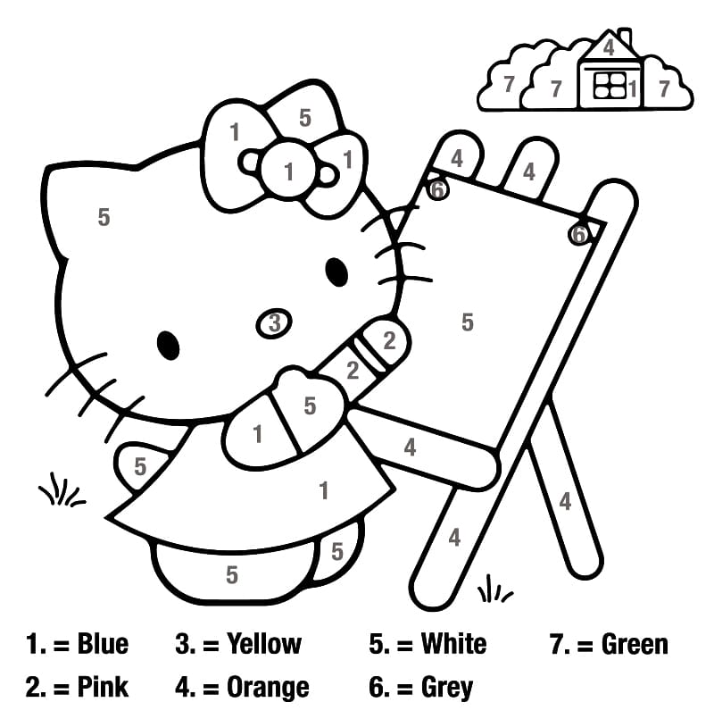 Lovely hello kty color by number coloring page ðñððððñðµððñ hello kty ðððñðððñðµ ðñððððñðµ ðºñðºðñ ð ðñðºñðñðºð