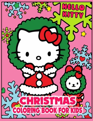 Hello kitty christmas coloring book for kids pages beautiful different hello kitty characters to color paperback