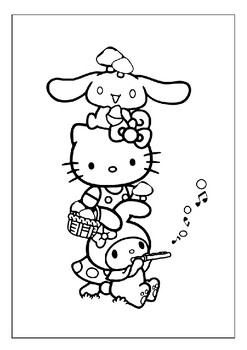 Printable cinnamoroll coloring pages unleash creative imagination pages