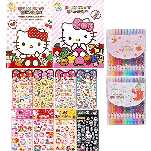 Hellokittyfriends hello kitty coloring book