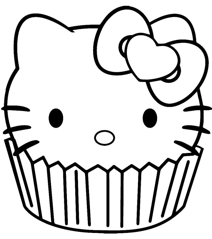 Hello kitty coloring pages