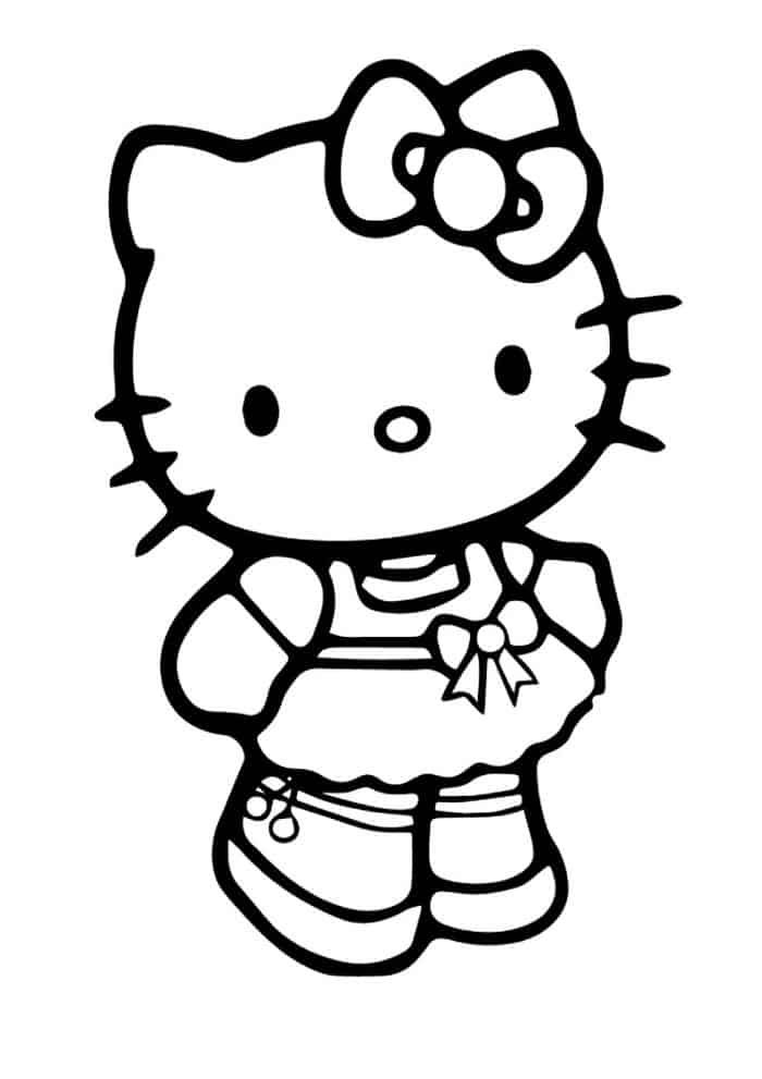 Cute hello kitty coloring pages to print cat coloring book hello kitty colouring pages hello kitty coloring