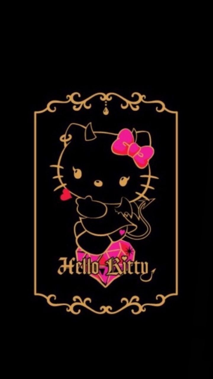 Download hello kitty devil wallpaper Bhmpics