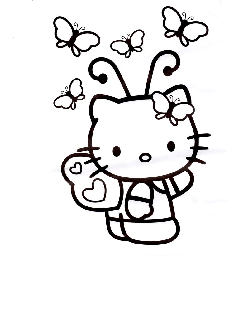 Hello kitty hello kitty imagenes hello kitty para colorear dibujos fãciles