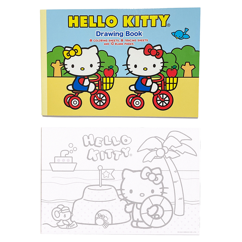 Hello kitty kawaii coloring book â