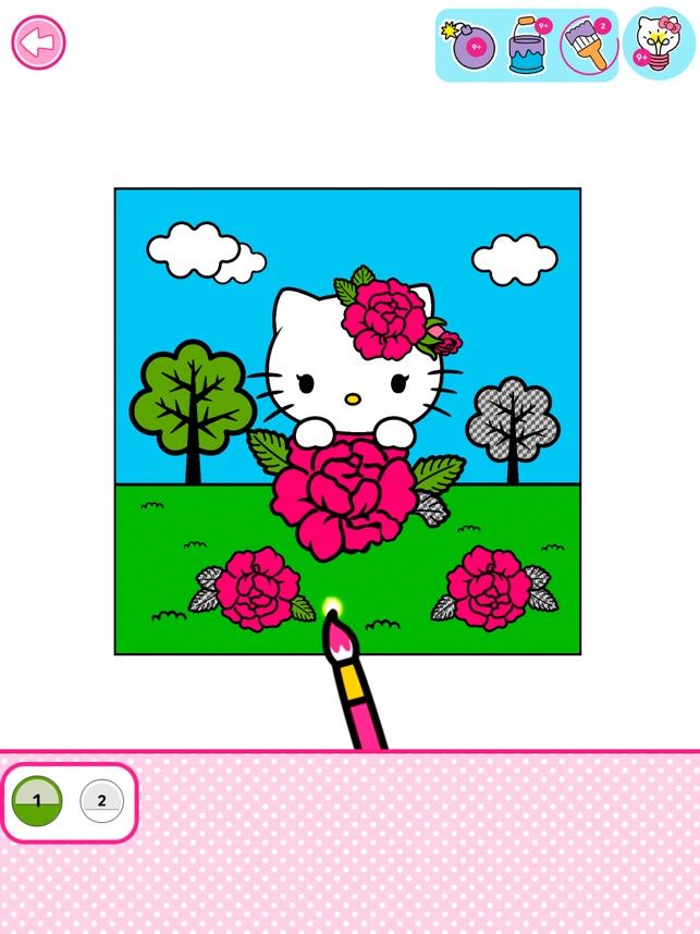 Hello kitty coloring book on the app store