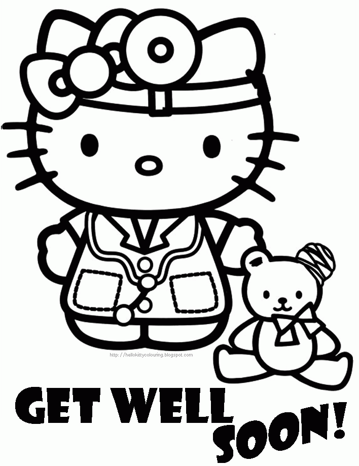 Hello kitty and friends coloring pages printable for free download