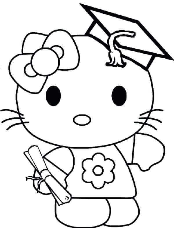 Kindergarten graduation coloring pages pdf