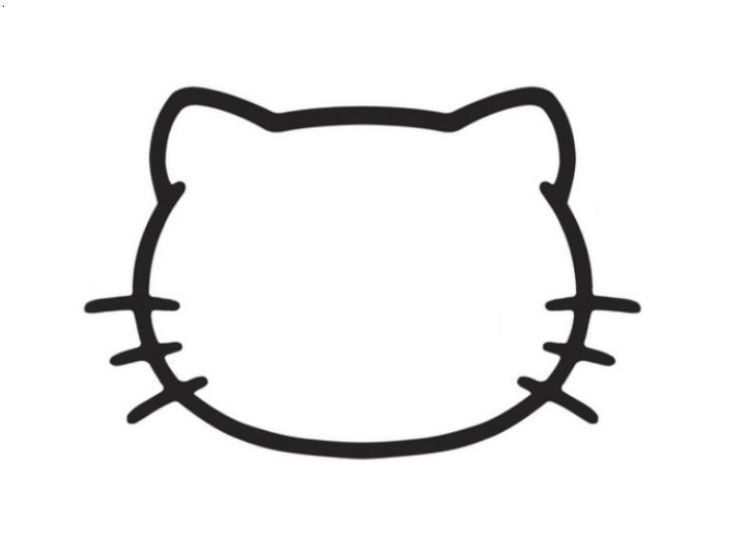 Hello kitty outline hellokitty coloring pages hello kitty bow hello kitty coloring hello kitty crafts