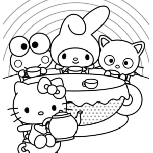 My melody coloring pages printable for free download
