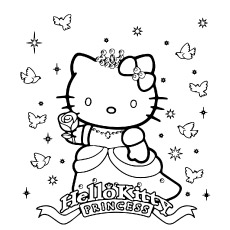 Top free printable hello kitty coloring pages online