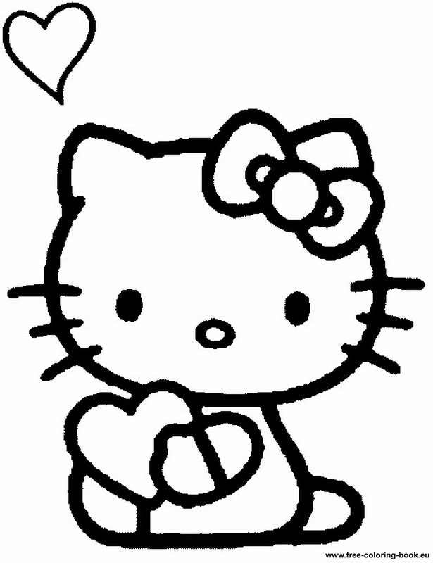 Coloring pages hello kitty