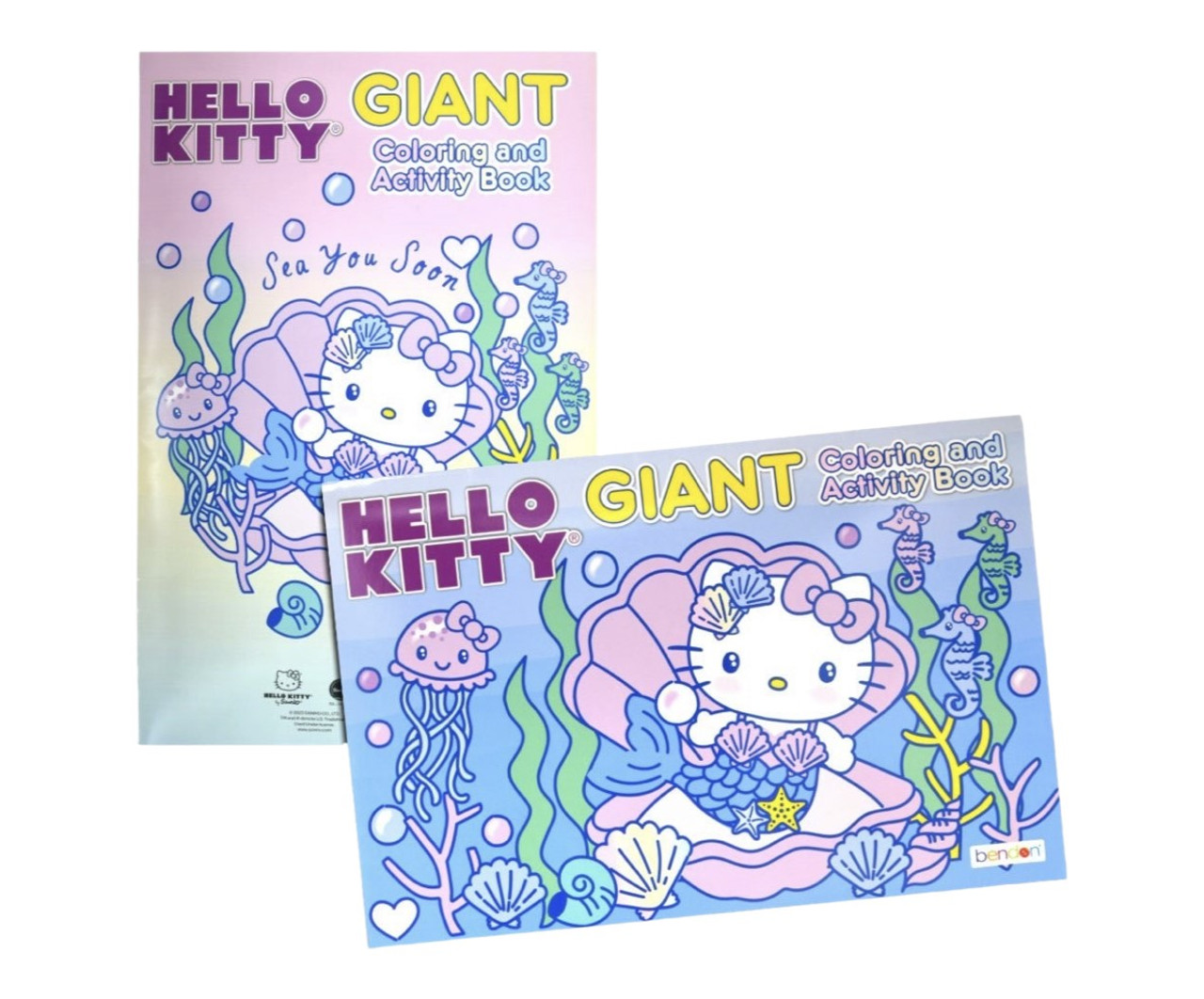 Hello kitty giant coloring activity book
