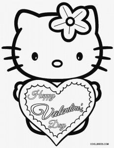 Hello kitty valentines day coloring pages hello kitty colouring pages valentines day coloring page valentine coloring pages