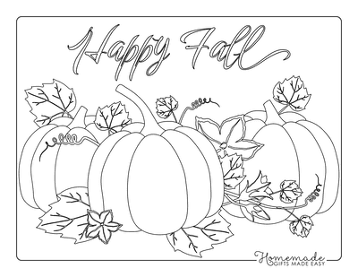 Free pumpkin coloring pages for kids adults