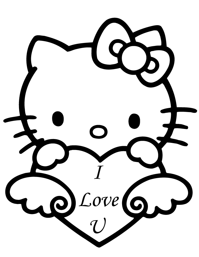 Hello kitty coloring pages to print out for free see more hello kitty coloring pages to print out for free coloring ball httpbitlytheiie