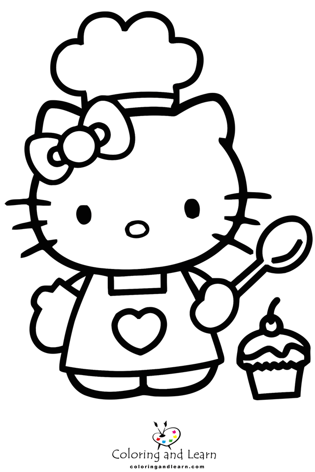 Hello kitty coloring pages ucoloringandlearn