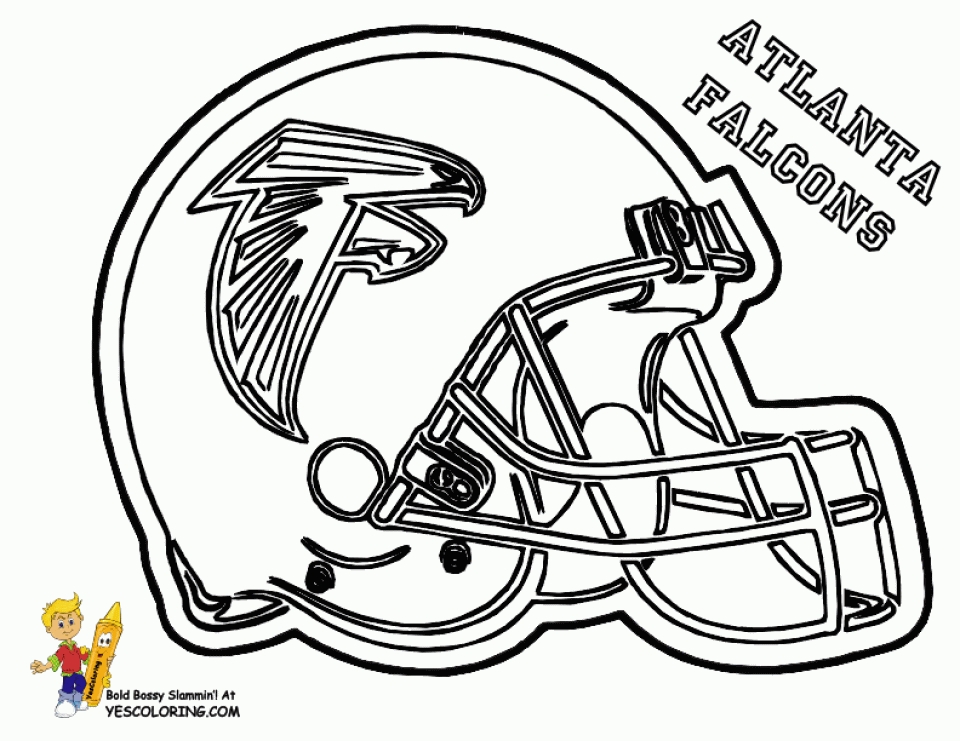 Get this football helmet nfl coloring pages for boys printable