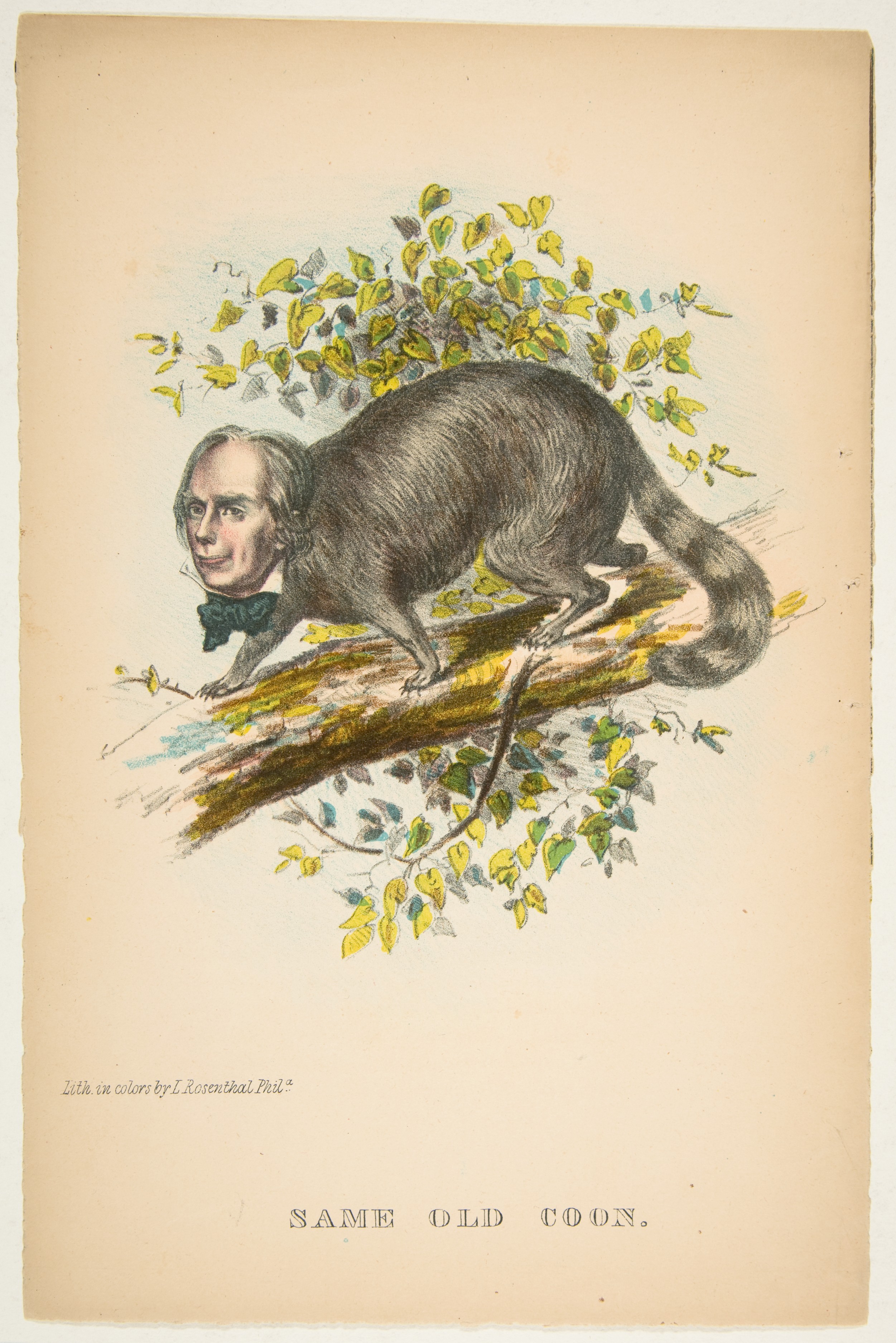 Henry louis stephens same old coon henry clay from the comic natural history of the human race the metropolitan museum of art