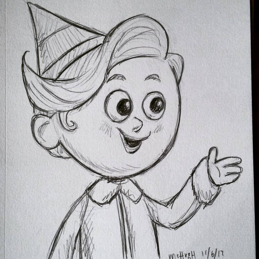 Hermey the elf sketch â