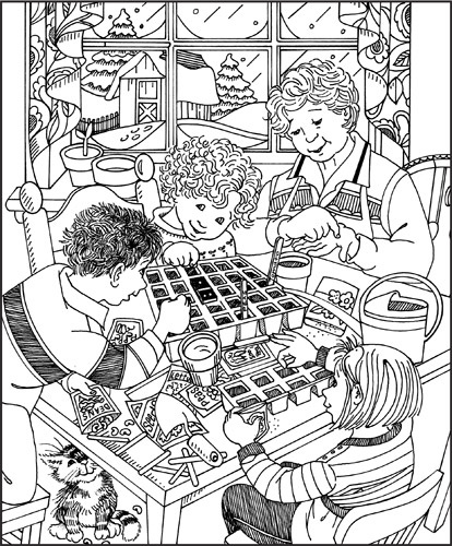 Hidden picture puzzles hidden picture puzzles hidden pictures family coloring pages